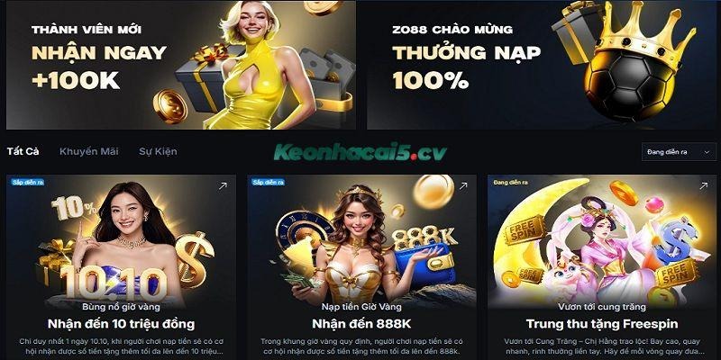 Chuyên mục khuyến mãi luôn tràn ngập và đặc sắc