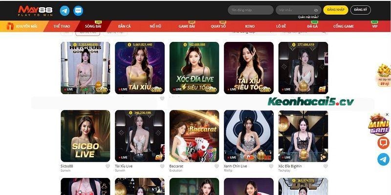 Live Casino cực hấp dẫn