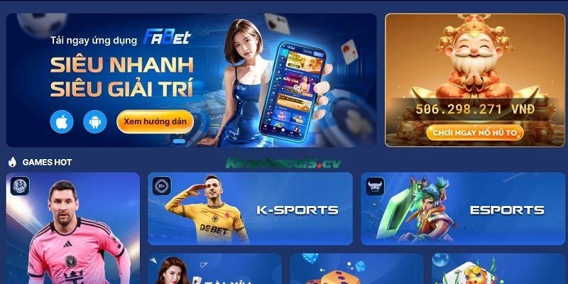 FABET - Thương hiệu nhà cái quen thuộc với cược thủ Việt