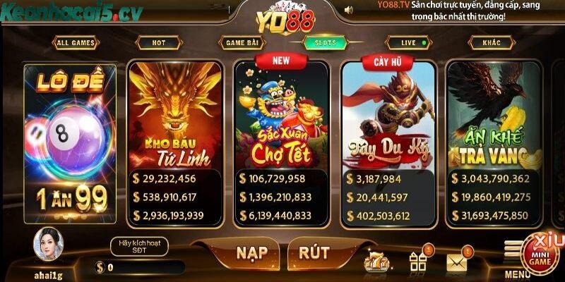 Hàng trăm tựa game slot đang chờ bạn
