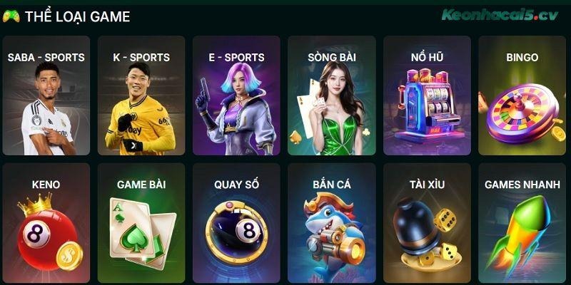 Bộ sưu tập game đa dạng thể loại, độc quyền về nội dung