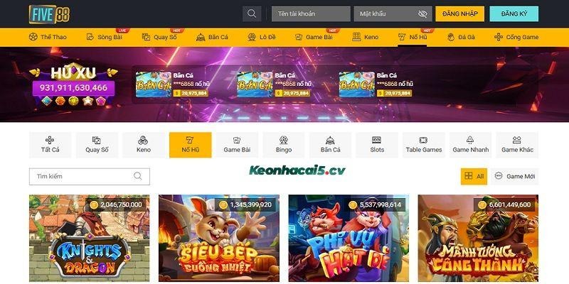 Giải trí slot game thú vị và thưởng lớn